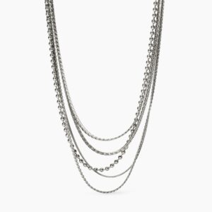 Girocollo da donna con catene multiple